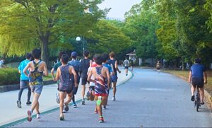 大濠公園ジョギングロード