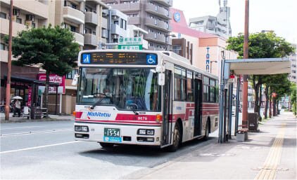 西鉄バス「室見一丁目」バス停