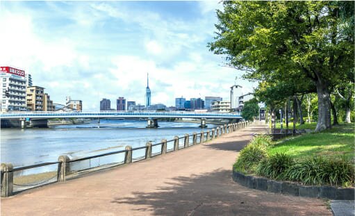 室見川河畔公園