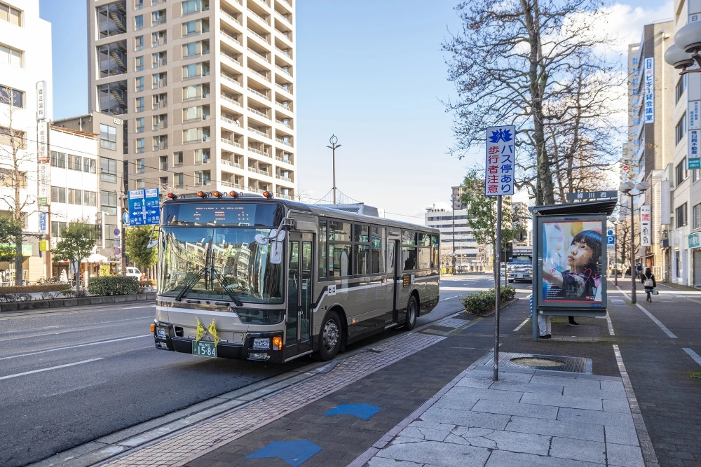 宇野バス 柳川バス停