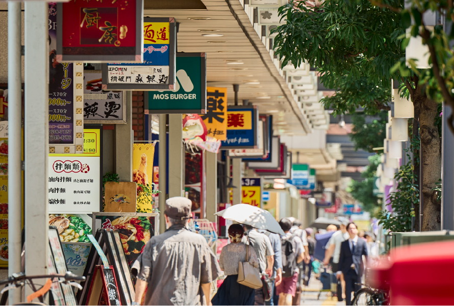 亀戸十三間通商店街