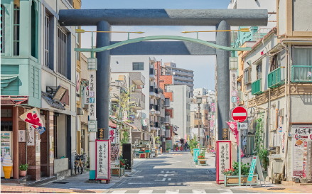 亀戸香取勝運商店街