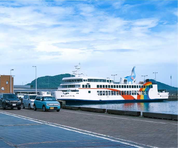 サンポート フェリーのりば