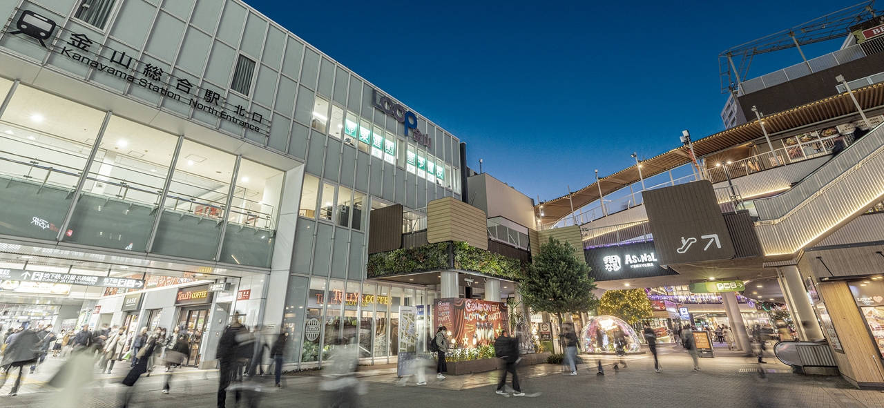 JR東海道本線・中央本線・名鉄名古屋本線「金山」駅 北口