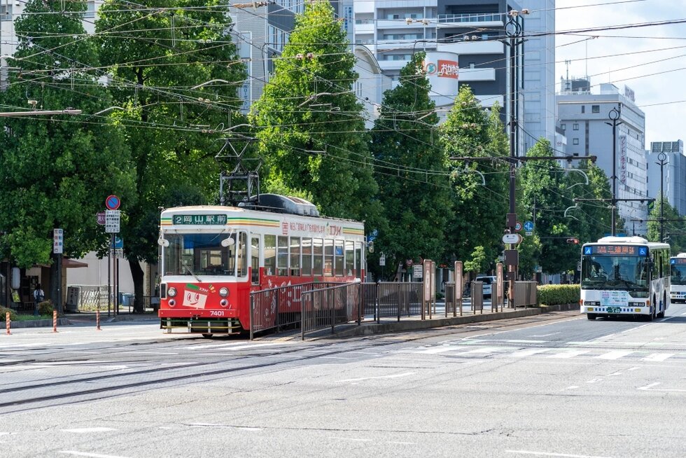 岡山電軌東山線/清輝橋線 柳川駅