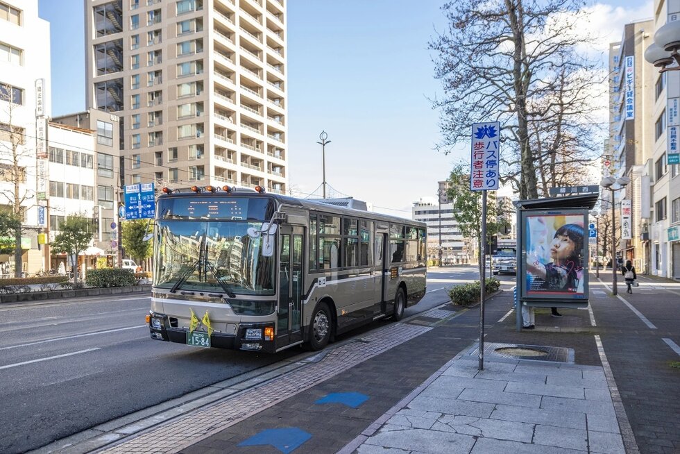 宇野バス 柳川バス停