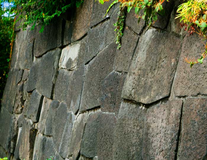 四谷見附門跡の石垣