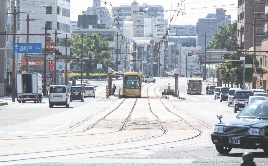 「横川一丁目」電停