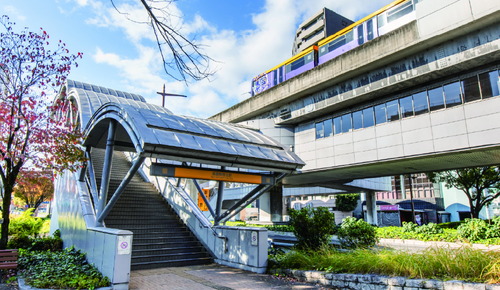 アストラムライン「祇園新橋北」駅