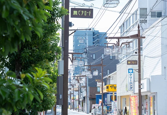 蕨ピアロード商店街