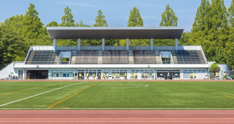 朝霞中央公園・陸上競技場
