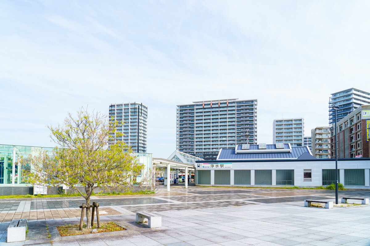 名鉄豊田線「浄水」駅