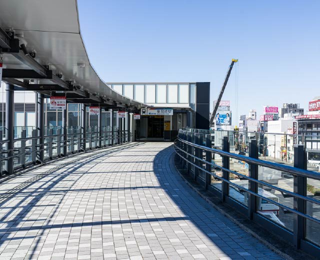 名鉄名古屋本線「東岡崎」駅(東口)