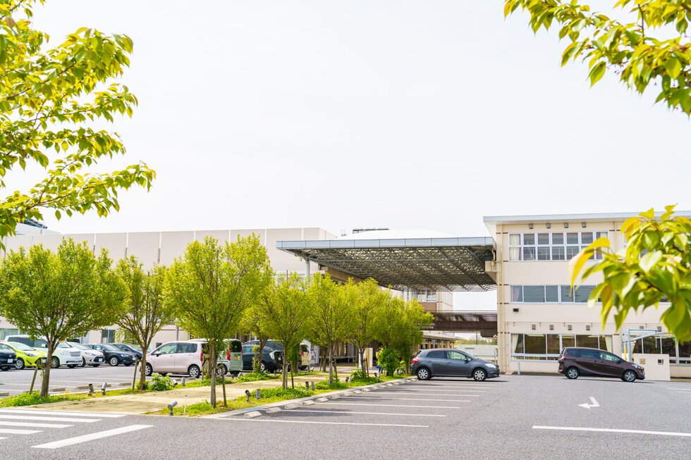 市立 浄水中学校（正門）