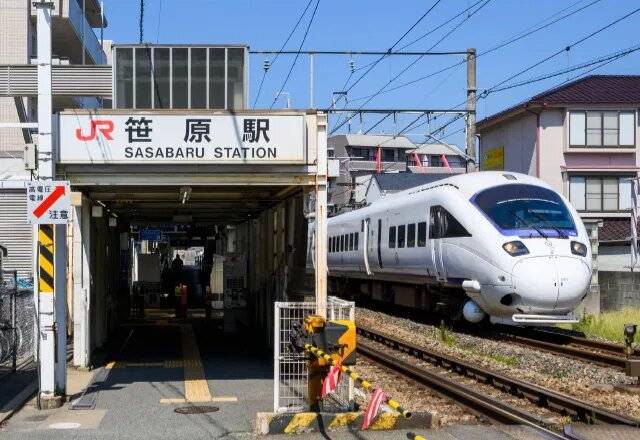 JR「笹原」駅