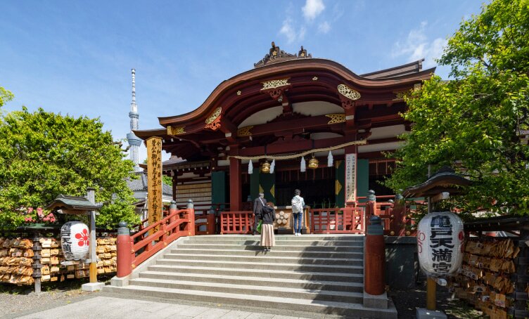 亀戸天神社