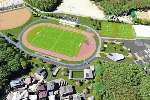 「那珂川市総合運動公園（仮称）」
2028年春 第1期オープン予定