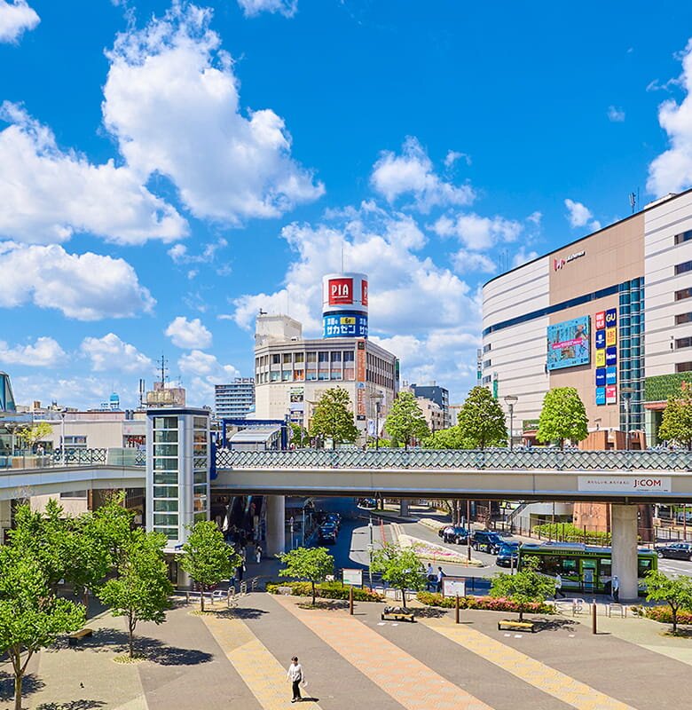「川口」駅東口