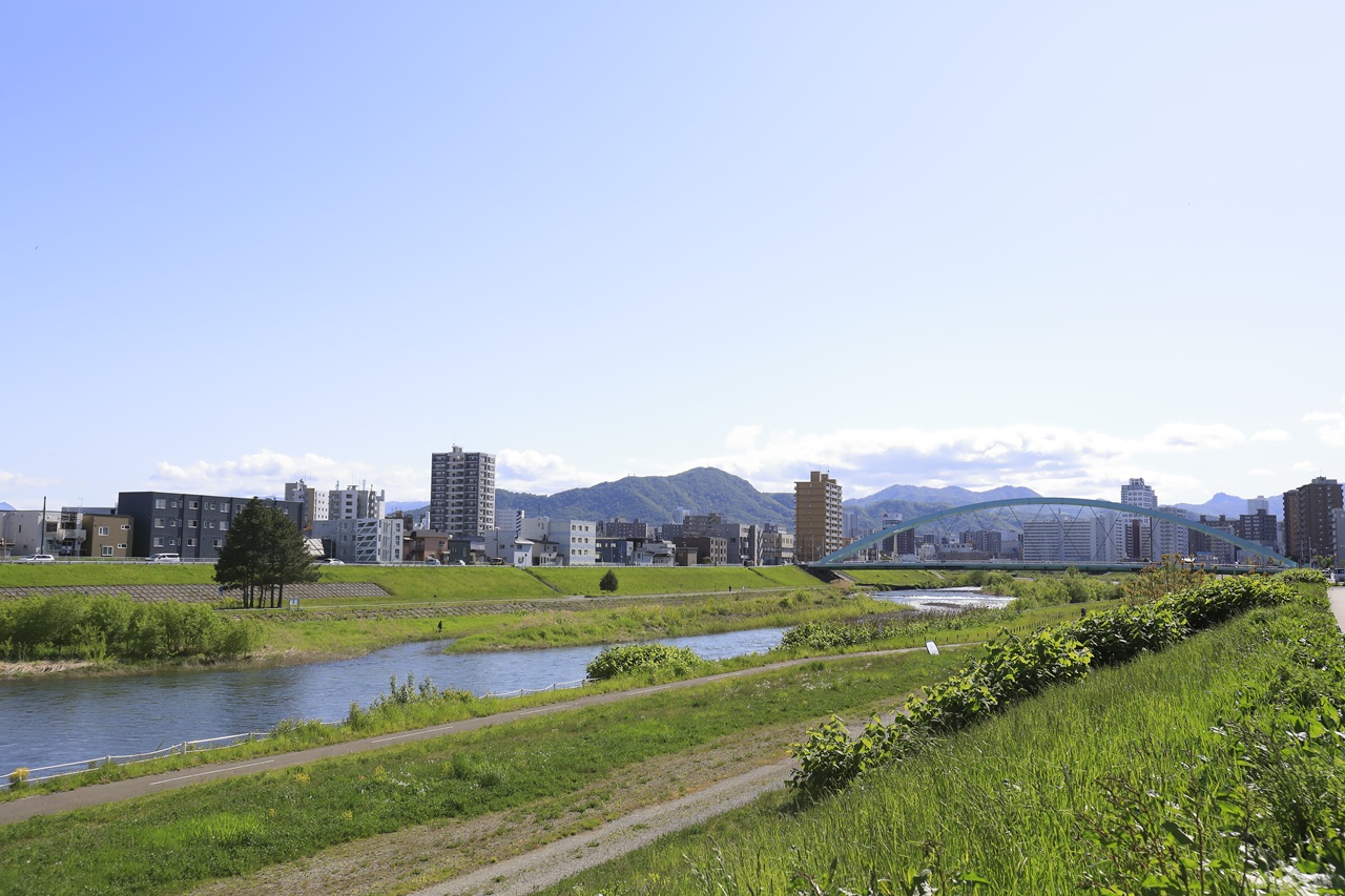 豊平川河川敷