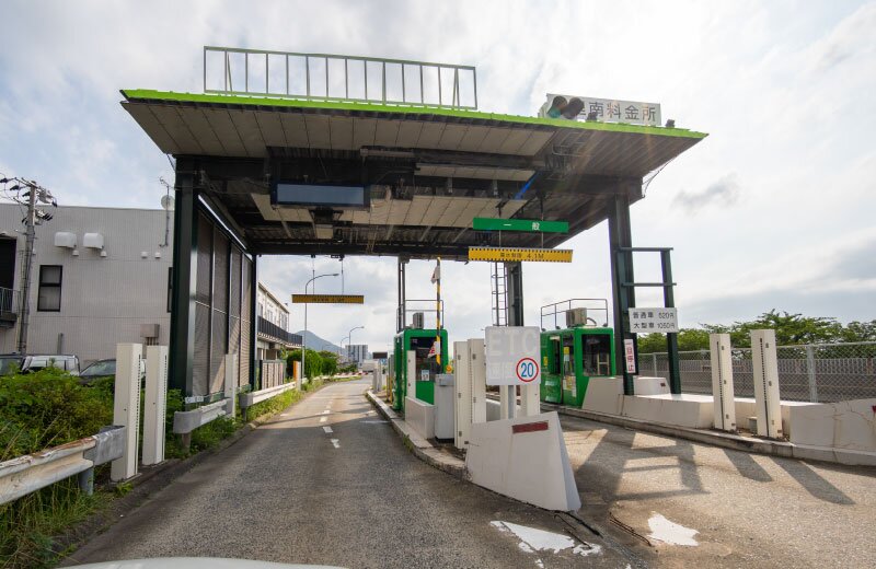 都市高速「大里IC」入口