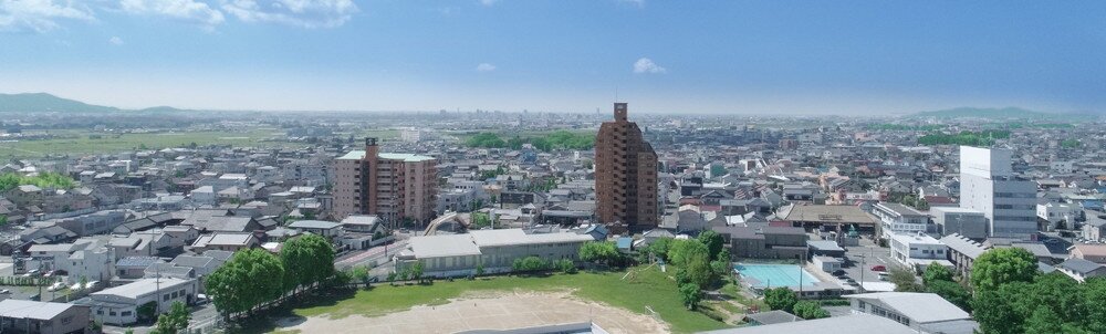 眺望（現地15階相当より南方面を望む 2018年8月撮影）