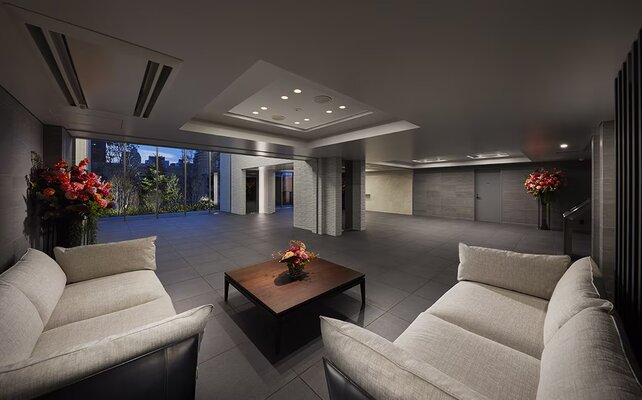 ラウンジ（2022年4月撮影）