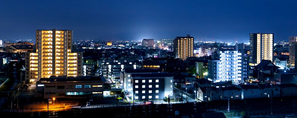 眺望写真（2021年12月24日撮影）