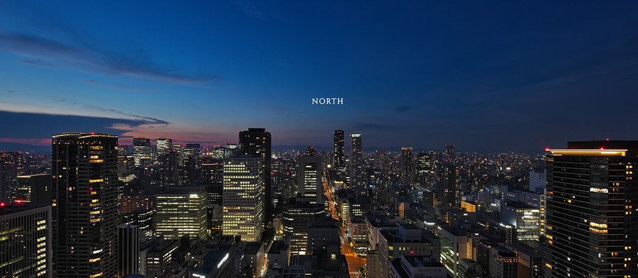 眺望写真(現地40階 北向きより撮影)