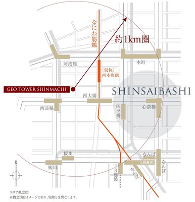 エリア概念図