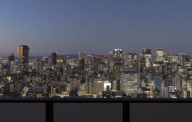 Fタイプ_3406号室_34階北向き夜景（2025年10月29日撮影）