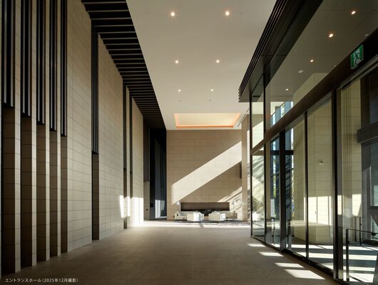 エントランスホール（2025年12月撮影）