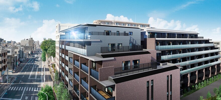 エアリーマークス外観完成CG