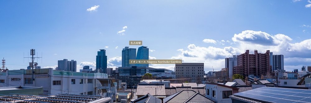 現地4階相当から南側を望む