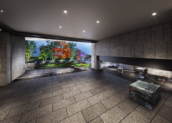 エントランスホール完成予想図