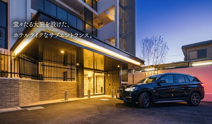 サブエントランス(2024年3月撮影)