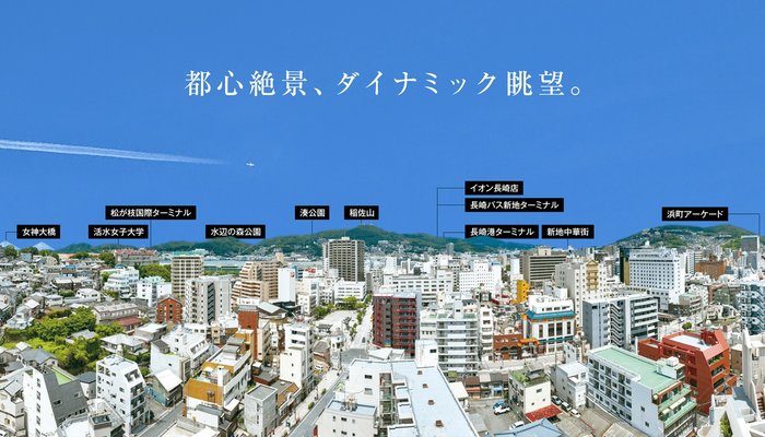 眺望写真（14階相当 西向き）