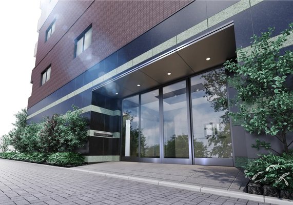 エントランスアプローチ完成CG