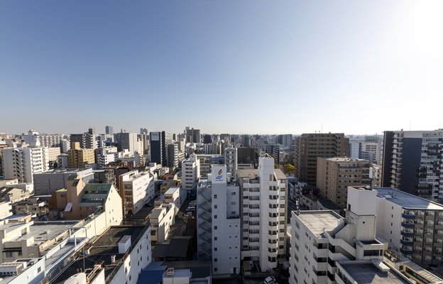 南側15階眺望（撮影日：2025年2月28日）