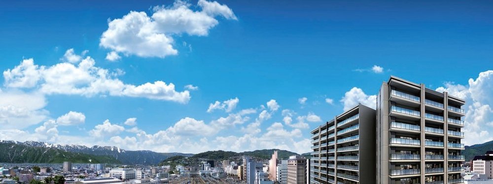 眺望合成外観完成予想CG