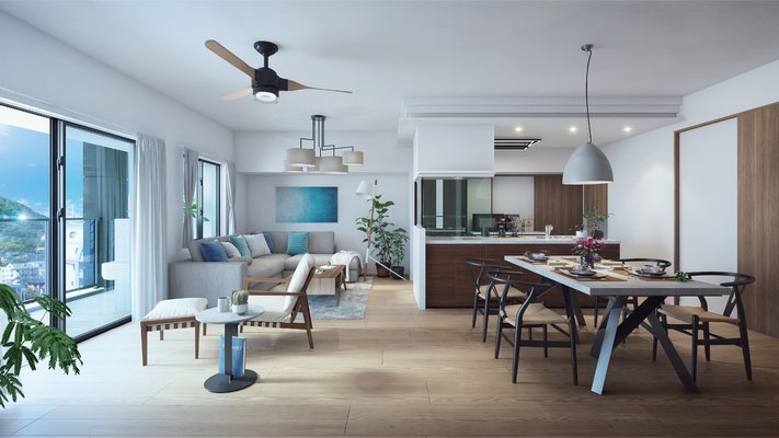 F type Living room