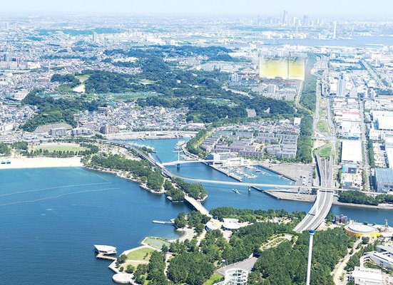 現地周辺航空写真(2023年7月撮影)