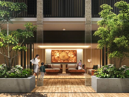 セントラルコート完成CG