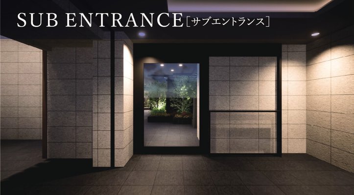 サブエントランス完成予想図