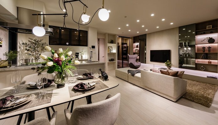 LIVING DINING ROOM