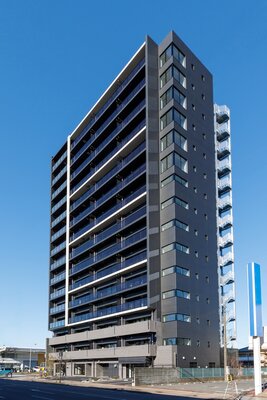 竣工画像（外観：2025年1月撮影）