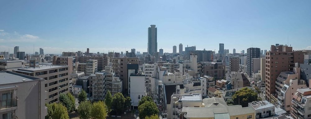 現地11階相当からの眺望写真（2023年10月撮影）