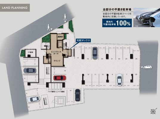 敷地配置図