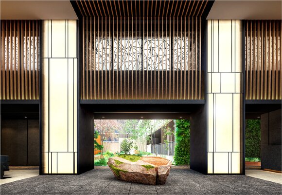 エントランスホール完成予想CG