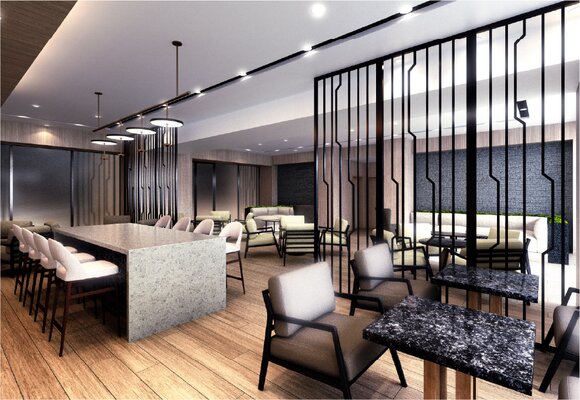 マルチラウンジ完成予想CG