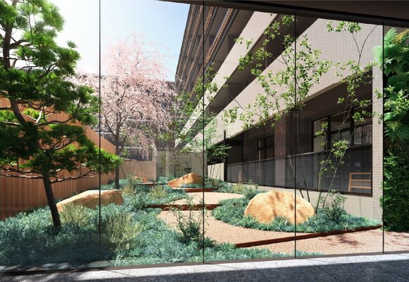 中庭完成予想CG